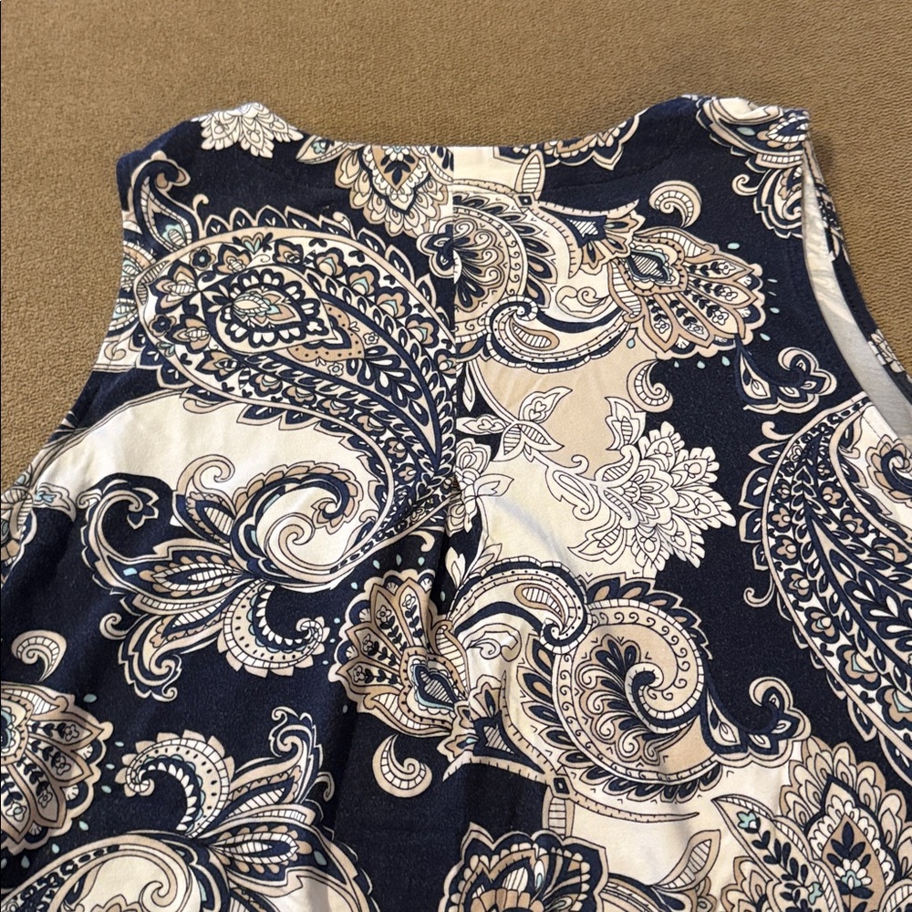 J.Jill Wearever Collection Sleeveless Rayon Blend Stretch Dress Large (TD) - Picture 6 of 7